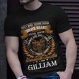 Gilliam Name Gift Gilliam Brave Heart V2 Unisex T-Shirt Gifts for Him