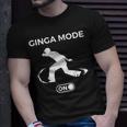 Ginga Mode On Angola Capoira Music Brazilian Capoeira T-Shirt Gifts for Him