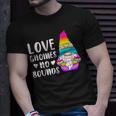 Gnome Pansexual Lgbt Pride Pan Colors Unisex T-Shirt Gifts for Him
