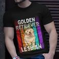 Golden Retriever Lesbian Unisex T-Shirt Gifts for Him