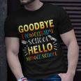 Goodbye Elementary Hello Middle School Graduation 2023 T-shirt Gifts for Him