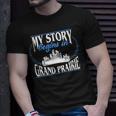 Grand Prairie Born In Grand Prairie T-Shirt Gifts for Him