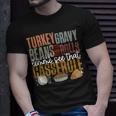 Gravy Beans And Rolls Let Me Cute Turkey Thanksgiving T-Shirt Gifts for Him