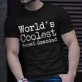 Great Grandad Gift - Worlds Coolest Great Grandad Unisex T-Shirt Gifts for Him