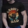Groovy Dad 70S Aesthetic Nostalgia 1970S Retro Groovy Dad Unisex T-Shirt Gifts for Him