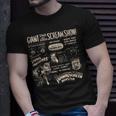 Halloween Horror Movie Scream Show Frankenstein And Dracula Halloween T-Shirt Gifts for Him