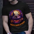 Happy Camp O Ween Camping Halloween Costume Pumpkin T-Shirt Gifts for Him