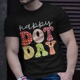 Happy Dot Day 2023 Colorful Pastel International Dot Day T-Shirt Gifts for Him