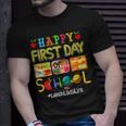 Happy First Day Of School Lunch Lady Costume Back To School T-Shirt Gifts for Him