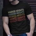 Harker-Heights Texas Harker-Heights Tx Retro Vintage Text T-Shirt Gifts for Him