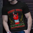 Heavy Metal And Rock Ugly Christmas Sweater T-Shirt Gifts for Him
