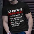 Horror Movie Rules 80S Horror Movie 80S T-Shirt Gifts for Him