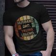 Husband Dad Valiha Legend Vintage Fathers Day T-Shirt Gifts for Him