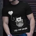 I Love Pigs Pigs Over People Funny Animal Quote Animal Quote Funny Gifts Unisex T-Shirt Gifts for Him