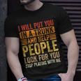I Will Put You In A Trunk And Help People Look For You Unisex T-Shirt Gifts for Him