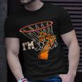 Im 7 Basketball Theme Birthday Party Celebration 7Th Unisex T-Shirt Gifts for Him