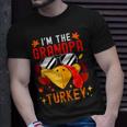 I'm The Grandpa Turkey Matching Family Autumn Thanksgiving T-Shirt Gifts for Him