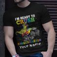 Im Ready To Crush Kindergarten Monster Truck Dinosaur Unisex T-Shirt Gifts for Him