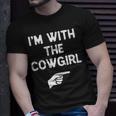 Im With The Cowgirl Costume Halloween Matching Unisex T-Shirt Gifts for Him