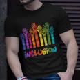 Inclusion Not Exclusion T-Shirt Gifts for Him