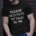 IntrovertSarcasmIntrovertedIntrovertsPlease Hesitate To T-Shirt Gifts for Him IntrovertSarcasmIntrovertedIntrovertsPlease Hesitate To T-Shirt Gifts for Him