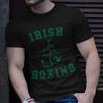 Irish Boxing Green Vintage Distressed Style T-Shirt Gifts for Him