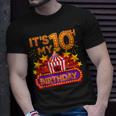 Its My 10Th Birthday Circus Carnival Birthday Party Decor T-Shirt Gifts for Him