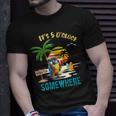 It's 5 O’Clock Somewhere Parrot Sunset Drinking T-Shirt Gifts for Him