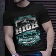 It's A High Thing You Wouldn't Understand Name Vintage T-Shirt Gifts for Him