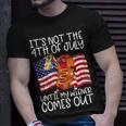 Its Not The 4Th Of July Until My Weiner Comes Out Graphic Unisex T-Shirt Gifts for Him