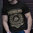 It's A Southerland Thing You Wouldnt Understand Name Vintage T-Shirt Gifts for Him
