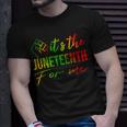 Its The Junenth For Me Free Ish Since 1865 Independence Unisex T-Shirt Gifts for Him