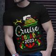 Junenth Cruise Squad 2023 Family Friend Travel Group Unisex T-Shirt Gifts for Him
