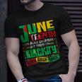 Junenth Im Black Everyday But Today Im Blackity Black Unisex T-Shirt Gifts for Him