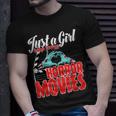 Just A Girl Who Loves Horror Movies And Chill A Scream Queen Movies T-Shirt Gifts for Him