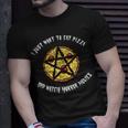 I Just Want To Eat Pizza And Watch Horror Movies Spooky Cult Movies T-Shirt Gifts for Him