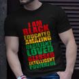 Kids Black Educated Amazing Intelligent Junenth Unisex T-Shirt Gifts for Him