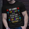Kids So Long 2Nd Grade Here I Come 3Rd Grade Graduation Unisex T-Shirt Gifts for Him