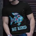 Be Kind Rainbow Fish Teacher Life Teaching Back To School T-Shirt Gifts for Him