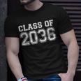 Kindergarten Class Of 2036 First Day School Graduation T-Shirt Gifts for Him