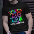 Kindergarten Field Day Let The Games Begin Funny School Trip Unisex T-Shirt Gifts for Him