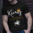 King Sagittarius Astrology Birthday Zodiac Signs Sagittarius T-Shirt Gifts for Him