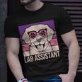 Lab Assistant Dog Lover Owner Pet Animal Labrador Retriever Unisex T-Shirt Gifts for Him