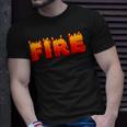 Last Minute Family Couples Halloween Fire And Ice Costumes T-Shirt Gifts for Him
