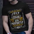 Legends Born In July 2006 15Th Birthday Men 15 Years Old Unisex T-Shirt Gifts for Him