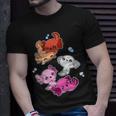 Lesbian Axolotl Lgbt Pride Flag Lgbt Gay Sapphic Pet Lover Unisex T-Shirt Gifts for Him