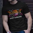 Lesbian Pride Funny Not A Phase Lunar Moon Lgbt Gender Queer Unisex T-Shirt Gifts for Him