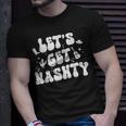 Let's Get Nashty Nashville Bachelorette Party Bridal Country T-Shirt Gifts for Him