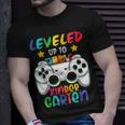 Level Up To Kindergarten Back To School Video Games Boys T-Shirt Gifts for Him