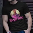Lgbt Daddy Bearbie Gay Pride Month - Handsome Bear Cub Dad Unisex T-Shirt Gifts for Him
